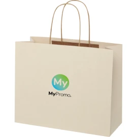 Paper bag | Agricultural waste 150 g/m² | 31x25cm | Twisted handles | Made in EU