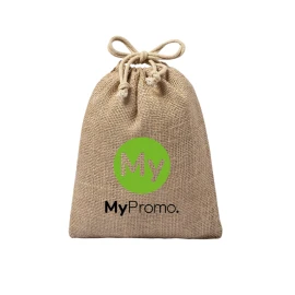 Bag | Jute 260g/m² | String closure | Resistant