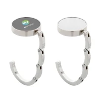 Taschenhaken | Metall | ø45×8 mm | Faltbar