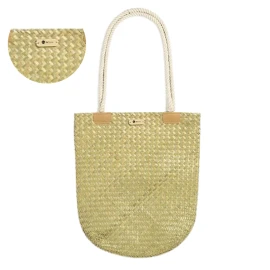Bag | Straw and cotton | Eco