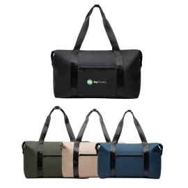 VINGA weekend bag | Polyurethane | 20x45x36cm | Water repellent | Multiple pockets