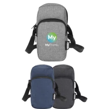 Phone pouch | Recycled polyester | Adjustable straps | 10 x 4,5 x 19 cm