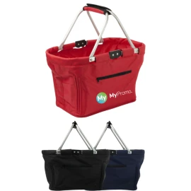 Shopping bag | Nylon, Polyester 600D, Aluminium, PVC | 47 x 28 x 29 cm | Foldable