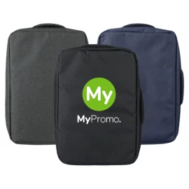 Laptop-Rucksack | Recycelter Polyester 300D | 12L Volumen | Belüfteter Rücken