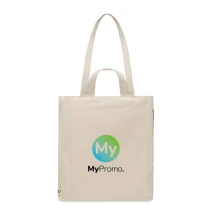 Tas | Gerecycled katoen 380 g/m² en gerecycled polyester | Korte en lange handvatten