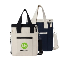 Sac isotherme VINGA | Toile recyclée 500g/m² | 10L | Sangle d'épaule réglable