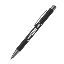 Balpen | Aluminium en metaal | Blauwe inkt | Soft-touch afwerking | Elegant