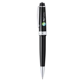 Penna a sfera Cross | Metallo | Inchiostro nero | Finitura metallica