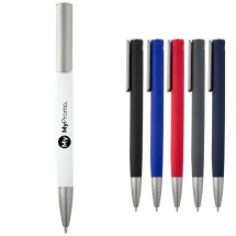 Ballpoint pen | Recycled aluminium and ABS plastic | Black ink | Sleek design