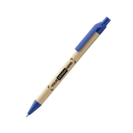 Ballpoint pen | Recycled paper | Blue ink | Sustainable