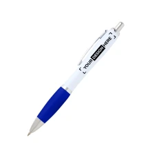 Ballpoint pen | Recycled ABS | Blue ink | Curvy design and soft grip