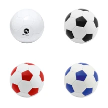 Fußball | Weiches PU-Leder | Größe 5 | Retro-Design