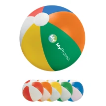Aufblasbarer Strandball | PVC | 23,5CM | Farbige Streifen | Günstig