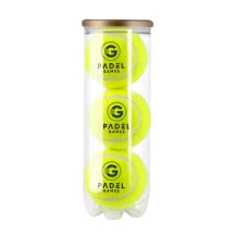 Padel balls | Ø7.5 cm | Set of 3 | Full-colour print | Made in the UK