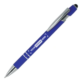 Ballpoint pen | Recycled aluminum | Blue ink | Soft touch finish