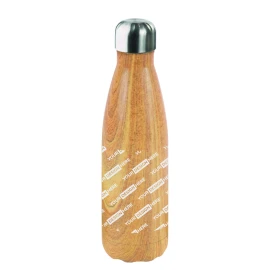 Swing Thermosflasche | Edelstahl | 500ml | Holzoptik | Langlebig