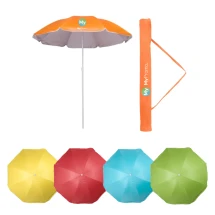 Parasol | Polyester en PP | ø150 cm | Met zilveren UV-coating