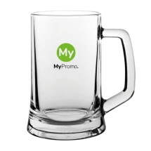 Bierpul | Glas | 660ml | Stevige handgreep | Comfortabele grip