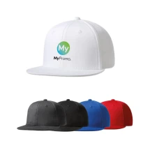 6-panel baby pet | Katoen keperstof | Hoofdomtrek: 48cm | Voering aan de voorkant & platte klep