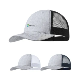 Casquette trucker | Polyester & maille | Panneaux avant brodés