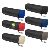 Deken | Fleece en 100% rPET | Opbergtas | Milieuvriendelijk