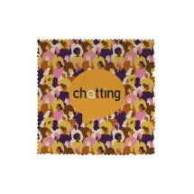 Cleaning cloth | 100% microfiber | 12x12 cm | Full colour