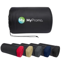 Plaid blanket | 100% polar fleece 200 g/m² | 250 x 220 cm | With handy pouch for easy storage