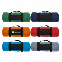 Deken | Fleece 170-180g/m² | 160x125 cm | Met draagriem