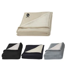Deken | Zachte sherpa fleece | 150 x 125 cm | Snel warm