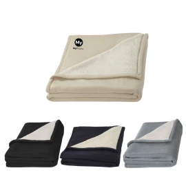 Blanket | Soft sherpa fleece | 150 x 125 cm | Warmth quickly