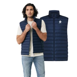 Iqoniq doudoune sans manche | Polyester recyclé | Pour hommes | Poches zippées | Durable