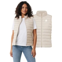 Chaleco acolchado Iqoniq | Poliéster reciclado | Para mujeres | Bolsillos con cremallera | Sostenible
