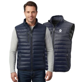 Bodywarmer | Nylon | 90% down - 10% feathers | For men | High quality