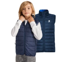 Gilet sans manches isolant Roly | Polyester | Pour enfants | Deux poches latérales zippées | Résistant à l'eau