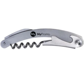 Cuchillo de camarero | Acero inoxidable | Abrebotellas, sacacorchos y cortapapeles