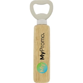 Bottle opener | Wood & steel | Natural