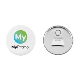 Badge | Métal | Ø5,8 CM | Aimant pour frigo | Incl. ouvre-bouteille