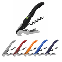Waiter's corkscrew | Metal & plastic | Double lever system | With Teflon coating | Made in Europe