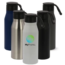 Thermosfles | Roestvrij staal | 600 ml | Met riem