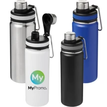 Thermo sports bottle | Stainless steel | 590 ml | Handle for carrying