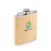 Heupfles | Bamboe | 175 ml