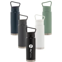 Thermoflasche | Edelstahl | 650ml | Mit giff
