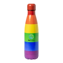 Rainbow water bottle | Stainless steel | 790ml | Screw cap