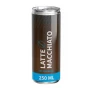 Latte macchiato can | Recycled aluminium | 250ml | 75% milk | Lightly sweetened | Made in Germany