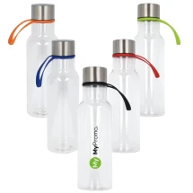 Water bottle | rPET | 600ml | Rubber handle