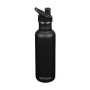 Klean Kanteen water bottle | Recycled stainless steel & silicone | 800ml | With sports cap