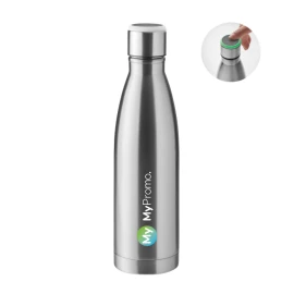 Insulated bottle | Stainless steel | 500 ml | Hydration reminder by glowing light