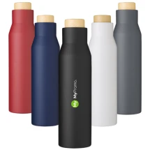 Dubbelwandige fles | Roestvrij staal | 500 ml | Naam personalisatie