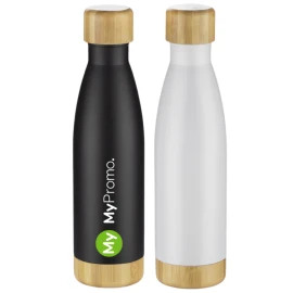 Thermos bottle | Stainless steel & bamboo | 500ml | Hot for 12 hours