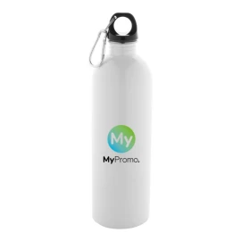 Recycled stainless steel bottle | 750 ml | Aluminum carabiner | Sublimation printing